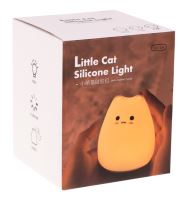 Dotyková noční lampička Little Cat - silikonová LED