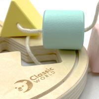 CLASSIC WORLD Pastelový box pro miminka První učební hračky od 12 do 18 měsíců