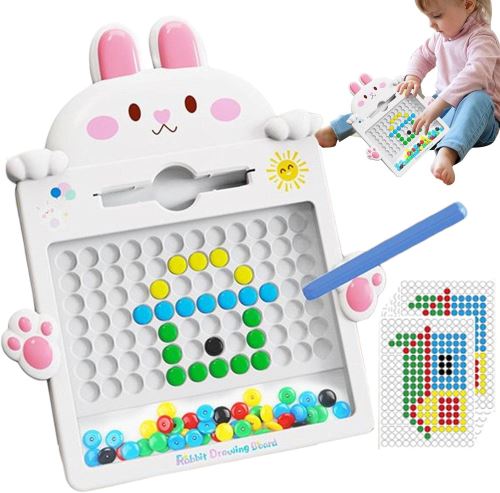 WOOPIE Dětská magnetická tabule Montessori MagPad Rabbit