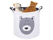 Organizér koš na prádlo kontejner na hračky oblečení medvídek