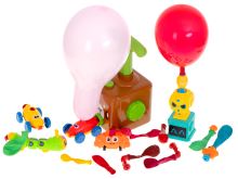 Aerodynamický odpalovač balónků auta Teddy Bear