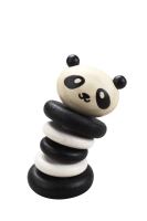 Klasická světová dřevěná panda černá a bílá