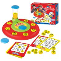 Rodinná stolní hra WOOPIE Bingo s odpovídajícími žetony