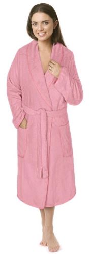 Veratex Froté župan dámský růžový XXL (100% bavlna, 330 g/m2)