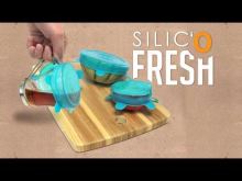 Silic' o Fresh - Velké silikonové víko - 3 kusy