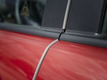 Profilový kryt nárazník na hranu dveří auta 15m šedý