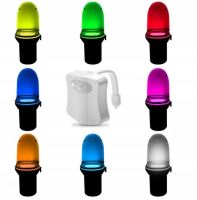 LED senzor pohybu  světla na toaletách