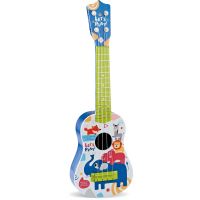 Dětská klasická kytara WOOPIE modrá 57cm