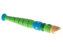 Barevná školní dřevěná flétna