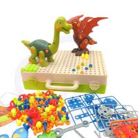 WOOPIE Spikes Constructive Dinosaurs Twist 2 ks 3D sada
