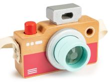 Dřevěný fotoaparát kaleidoskop ECOTOYS