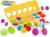 Puzzle bloky, vajíčka, 12 dílků, montessori, tvary a barvy