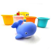 WOOPIE Vodní hračka velrybí loď s přepadovými poháry