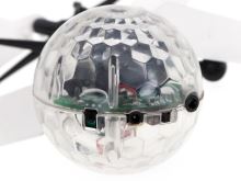 Disco LED řízené létající koule + senzor