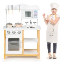 Dřevěná kuchyňka pro děti + doplňky od Ecotoys