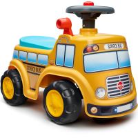 Žlutý školní autobus FALK Jeździk Auto s klaksonem od 1 roku