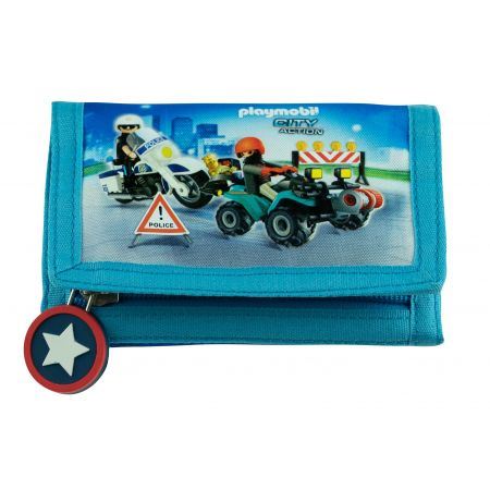 Playmobil peněženka na suchý zip policie
