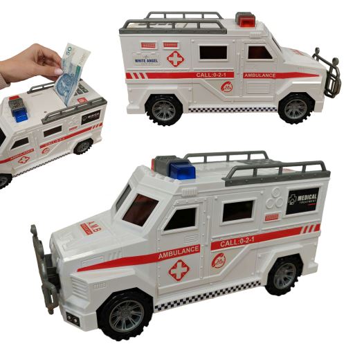 Pokladnička trezor auto ambulance