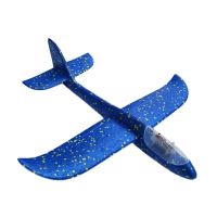 Plachtařské letadlo z polystyrenu 8LED 48x47cm není modré