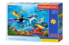 CASTORLAND Puzzle 200 dílků - Tropický podmořský svět