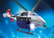 Playmobil Policejní helikoptéra s LED světlometem 6921