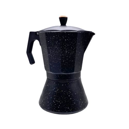 Eisenbach LSS06:Hliníkový kávovar Espresso Moka Pot - 6 šálků