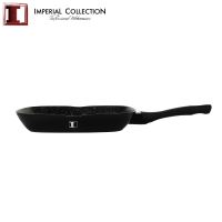 Imperial Collection IM-GRL24-FM: Grilovací pánev potažená mramorem 24 cm