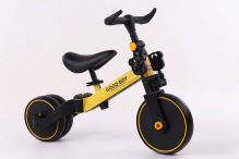 Balanční kolo, jízdní kolo, žluté pedály