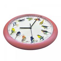 Herzberg HG-03701: Japanese Bird Song Clock - Wood
