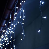 Venkovní dekorativní osvětlení - Vánoční osvětlení 500 LED 19m opona