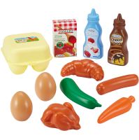 Ecoiffier sada potravinářských výrobků snídaňová taška