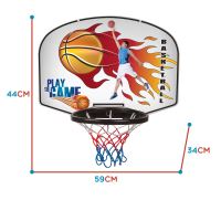 WOOPIE Set přenosný závěsný basketbalový míč + míč