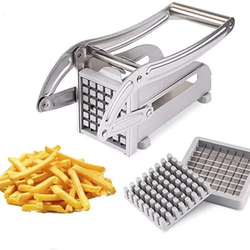 Herzberg HG-04166: Stainless Steel French Fry Potato Cutter