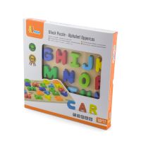 Vzdělávací puzzle dřevěné puzzle abeceda písmena Viga hračky