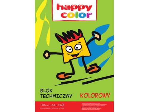 Happy color block tech. a3 barva 10k 170g