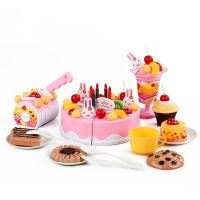 Krájení narozeninového dortu Kuchyně 75 ks. růžový