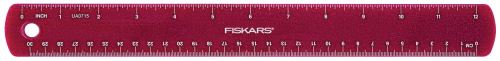 Fiskars Růžové pravítko pro děti 30 cm (1023921)