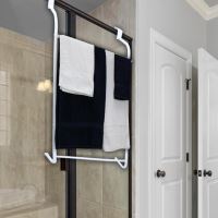 Alpina Over the Door Hook Towel Rack Organizer
