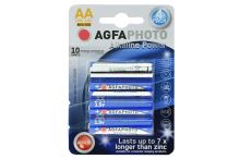 Alkalické baterie Agfa Photo AA MN1500 1.5V - 4ks - 4250175808017