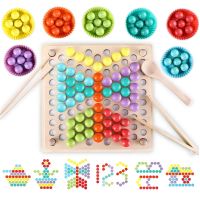 WOOPIE Barevné kuličky Montessori mozaikové třídidlo