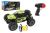 Auto RC buggy terénní zelené 22cm plast 2,4GHz na baterie + dobíjecí pack v krabici 32x16x18cm