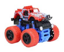 Terénní vozidlo Monster Truck s modrým a červeným pohonem