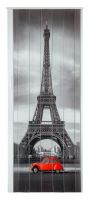 STANDOM Shrnovací dveře plastové plné s potiskem Eiffelova věž Paříž 83 cm, 201,5 cm
