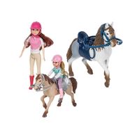 Sada WOOPIE matka a dcera s figurkami koní