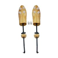 Herzberg HG-03770: 2 Way-Wooden Adjustable Shoe Stretcher & Expander - Women