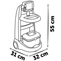 Elektronický lékařský vozík SMOBY s 16 doplňky