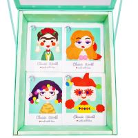 CLASSIC WORLD Magnetické puzzle Fashion Pictures Girls 44 el.