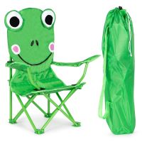 Dětská skládací židle turistická židle s taškou Frog