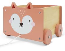 dřevěný-vozík-na-provázek-kontejner-bloky-hračky