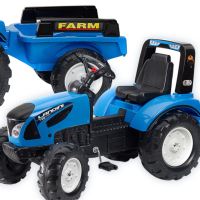 FALK Traktor Landini Blue Pedál s přívěsem od 3 let